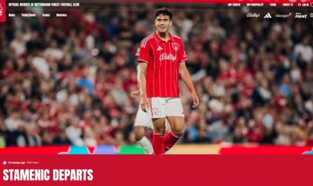 诺丁汉森林官方宣布斯特梅克转会英冠斯旺西