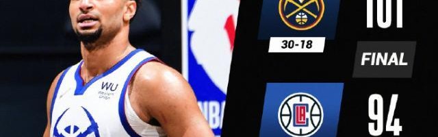 kaiyun-戈登助掘金再上一层楼 逼近前四！约基奇MVP在望