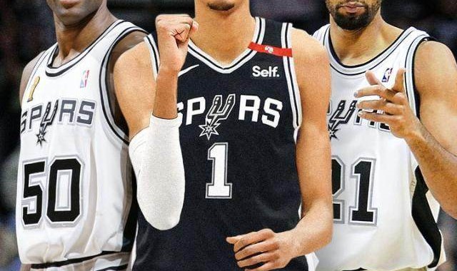 毫无悬念选中文班亚马 圣安东尼奥马刺开启新纪元