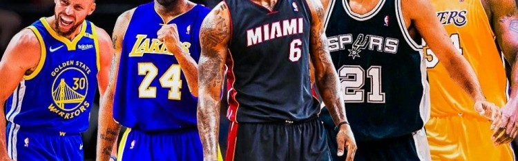 美媒评选21世纪最强阵容：萌神科比领衔，詹皇石佛鲨鱼齐聚