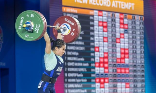 举重世界杯中国队发挥稳定 巴黎奥运冲5金有难度